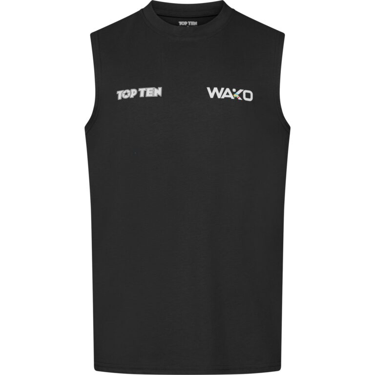 TOP TEN T-shirt - WAKO Kick Light - Zwart