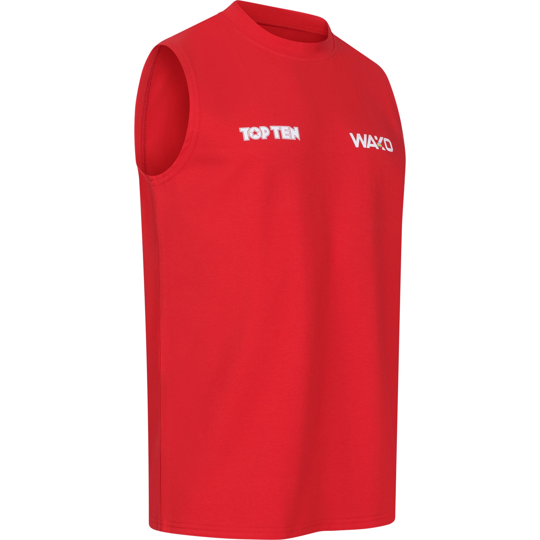 TOP TEN T-shirt - WAKO Kick Light - Rood TOP TEN T-shirt - WAKO Kick Light - Rood