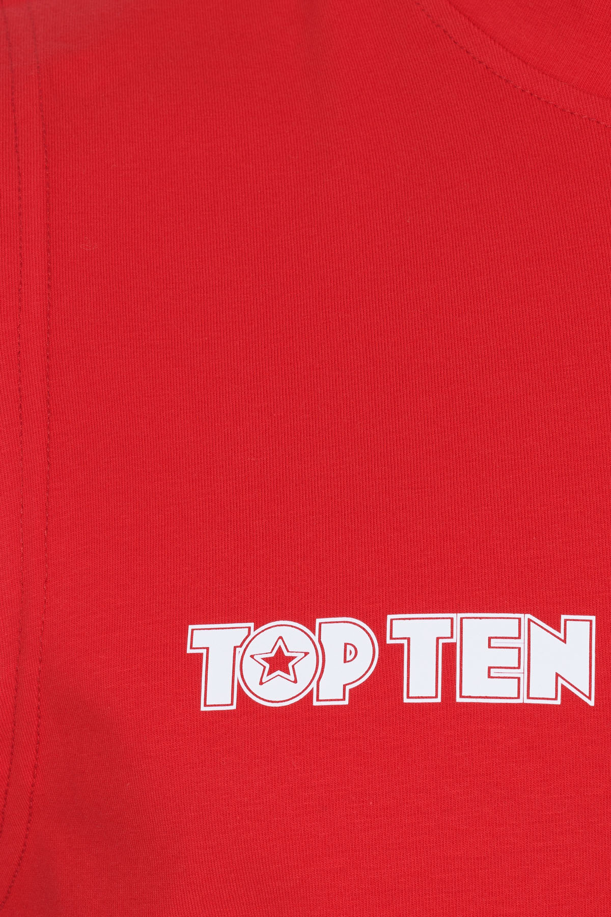 TOP TEN T-shirt - WAKO Kick Light - Rood TOP TEN T-shirt - WAKO Kick Light - Rood