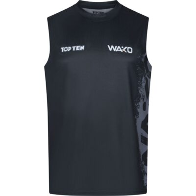 TOP TEN T-shirt - WAKO Kick Light - Zwart TOP TEN T-shirt - WAKO Kick Light - Zwart