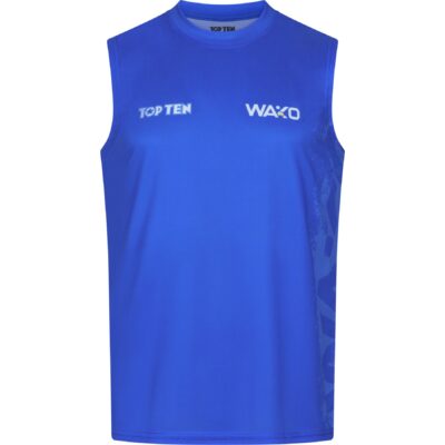 TOP TEN T-shirt - WAKO Kick Light - Blauw TOP TEN T-shirt - WAKO Kick Light - Blauw