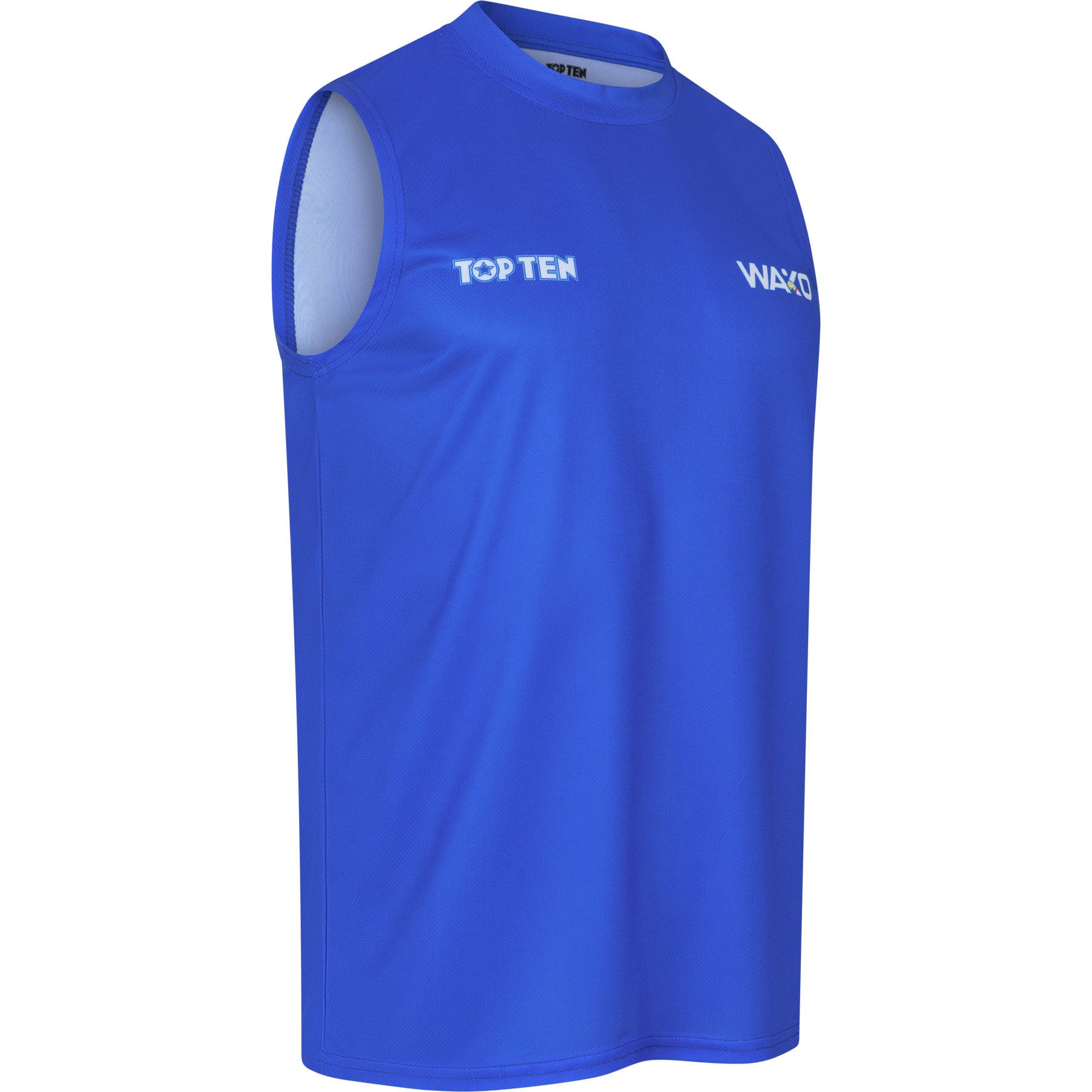 TOP TEN T-shirt - WAKO Kick Light - Blauw TOP TEN T-shirt - WAKO Kick Light - Blauw