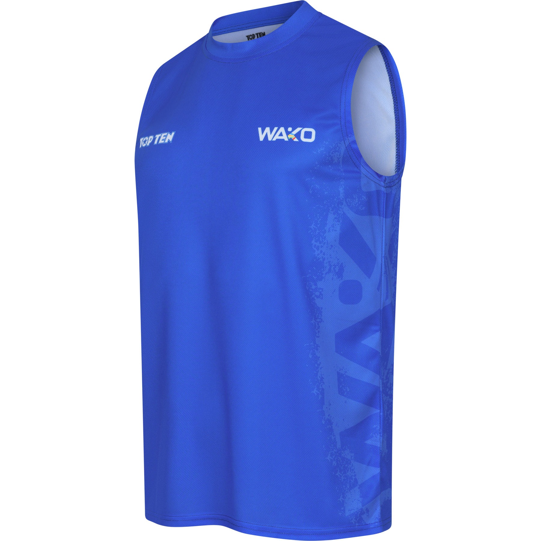 TOP TEN T-shirt - WAKO Kick Light - Blauw TOP TEN T-shirt - WAKO Kick Light - Blauw