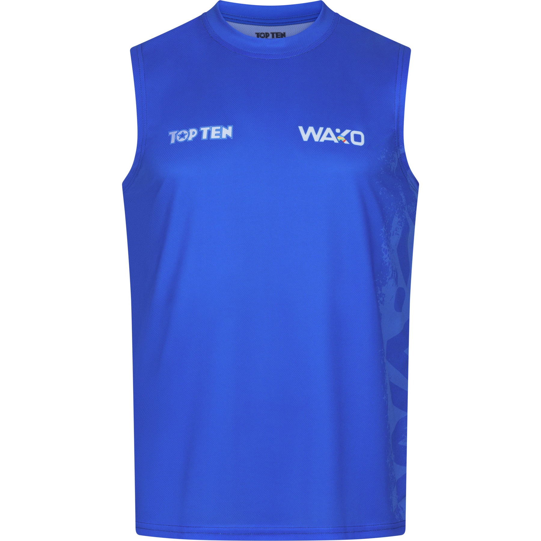 TOP TEN T-shirt - WAKO Kick Light - Blauw TOP TEN T-shirt - WAKO Kick Light - Blauw