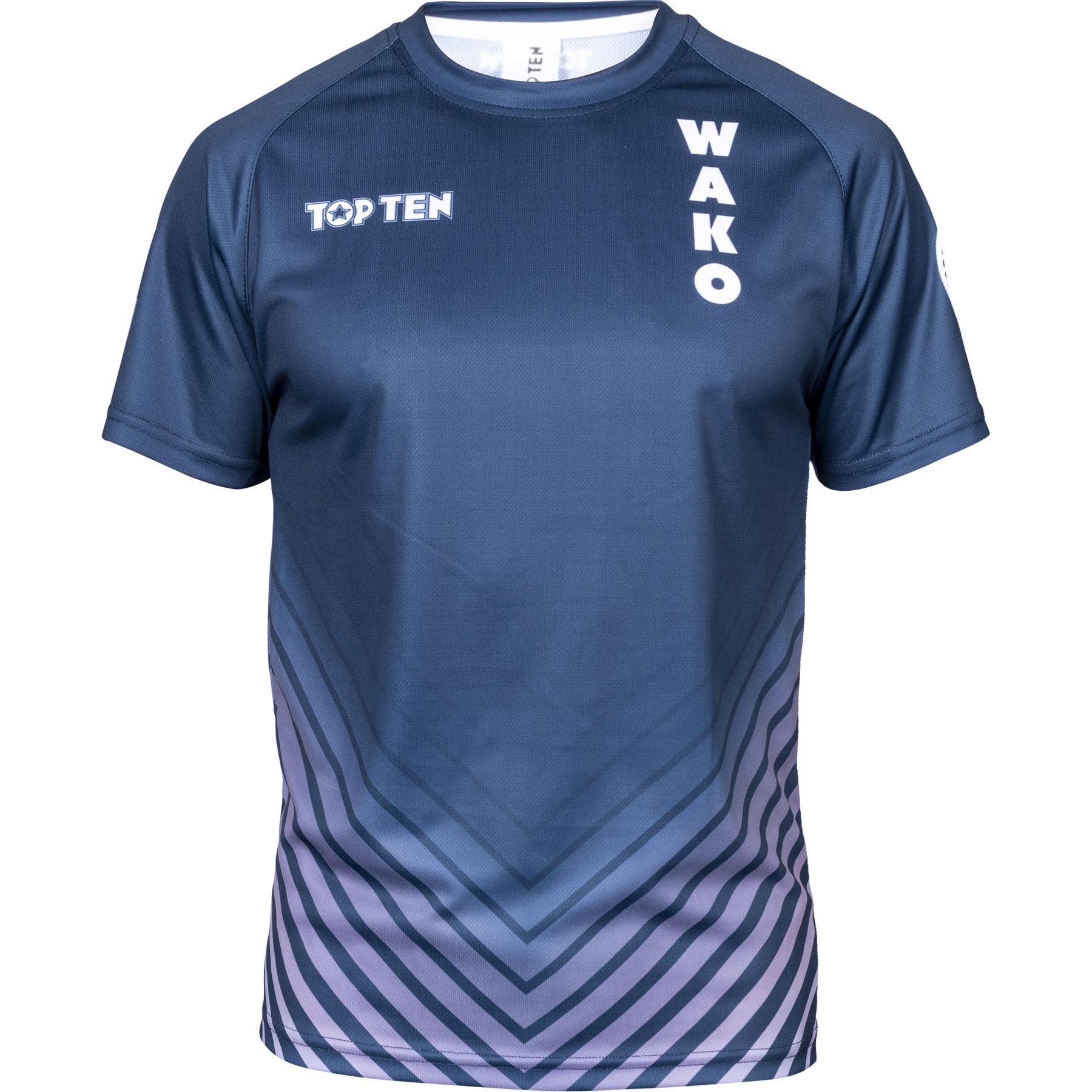TOP TEN T-shirt - WAKO Rail - Blauw TOP TEN T-shirt - WAKO Rail - Blauw