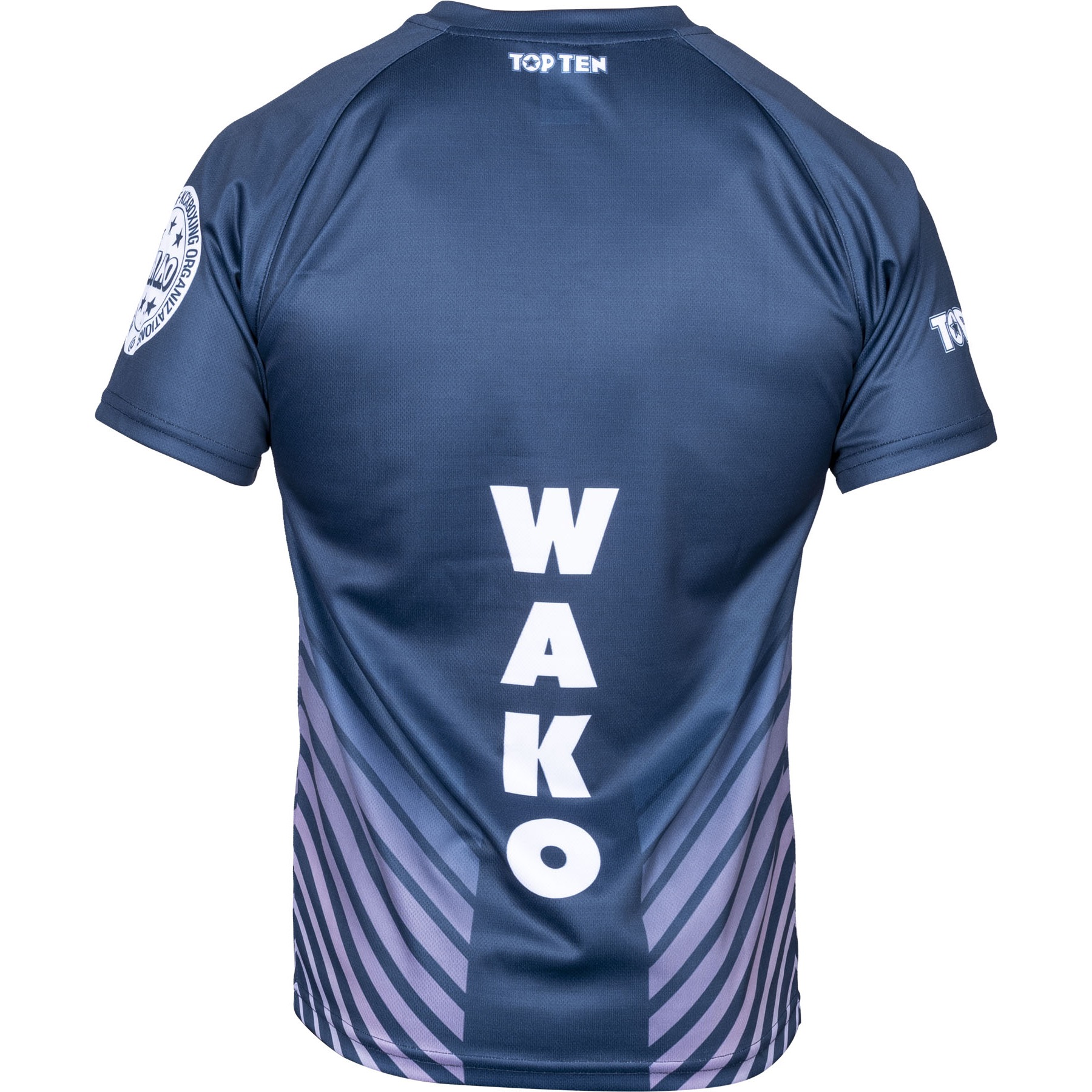 TOP TEN T-shirt - WAKO Rail - Blauw TOP TEN T-shirt - WAKO Rail - Blauw