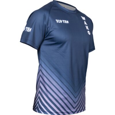 TOP TEN T-shirt - WAKO Rail - Blauw TOP TEN T-shirt - WAKO Rail - Blauw