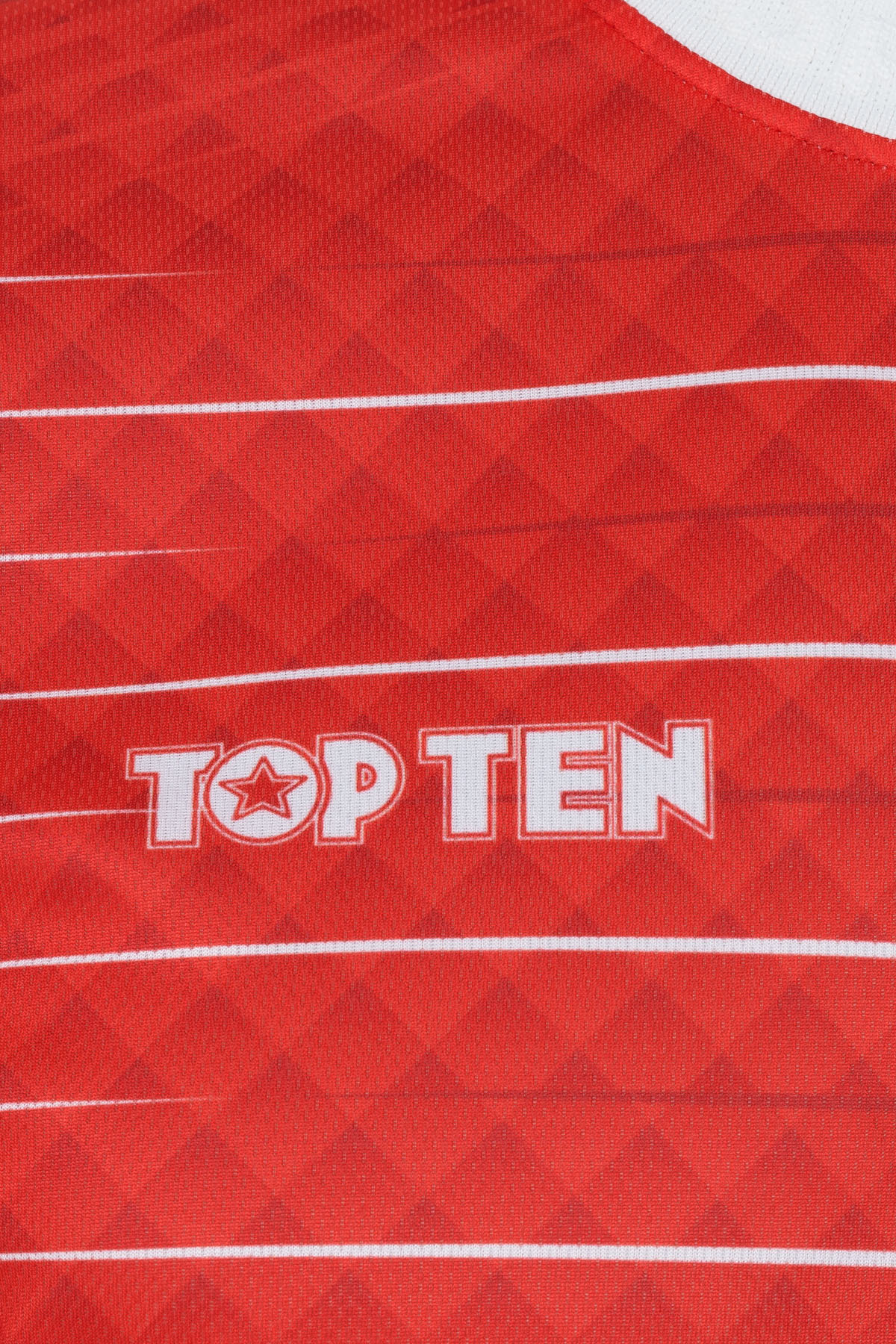 TOP TEN T-shirt - WAKO - Rood TOP TEN T-shirt - WAKO - Rood