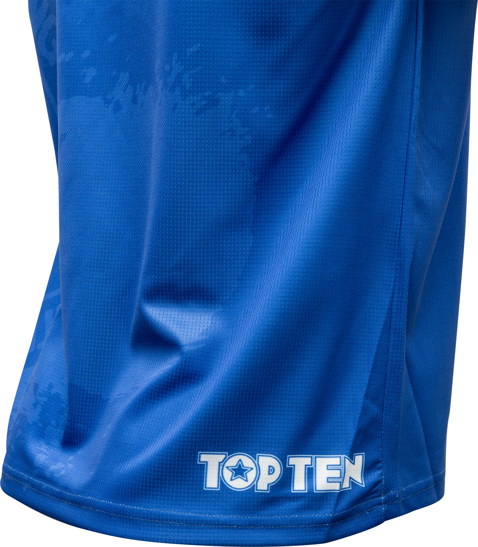 TOP TEN T-shirt - WAKO Shadow - Blauw TOP TEN T-shirt - WAKO Shadow - Blauw
