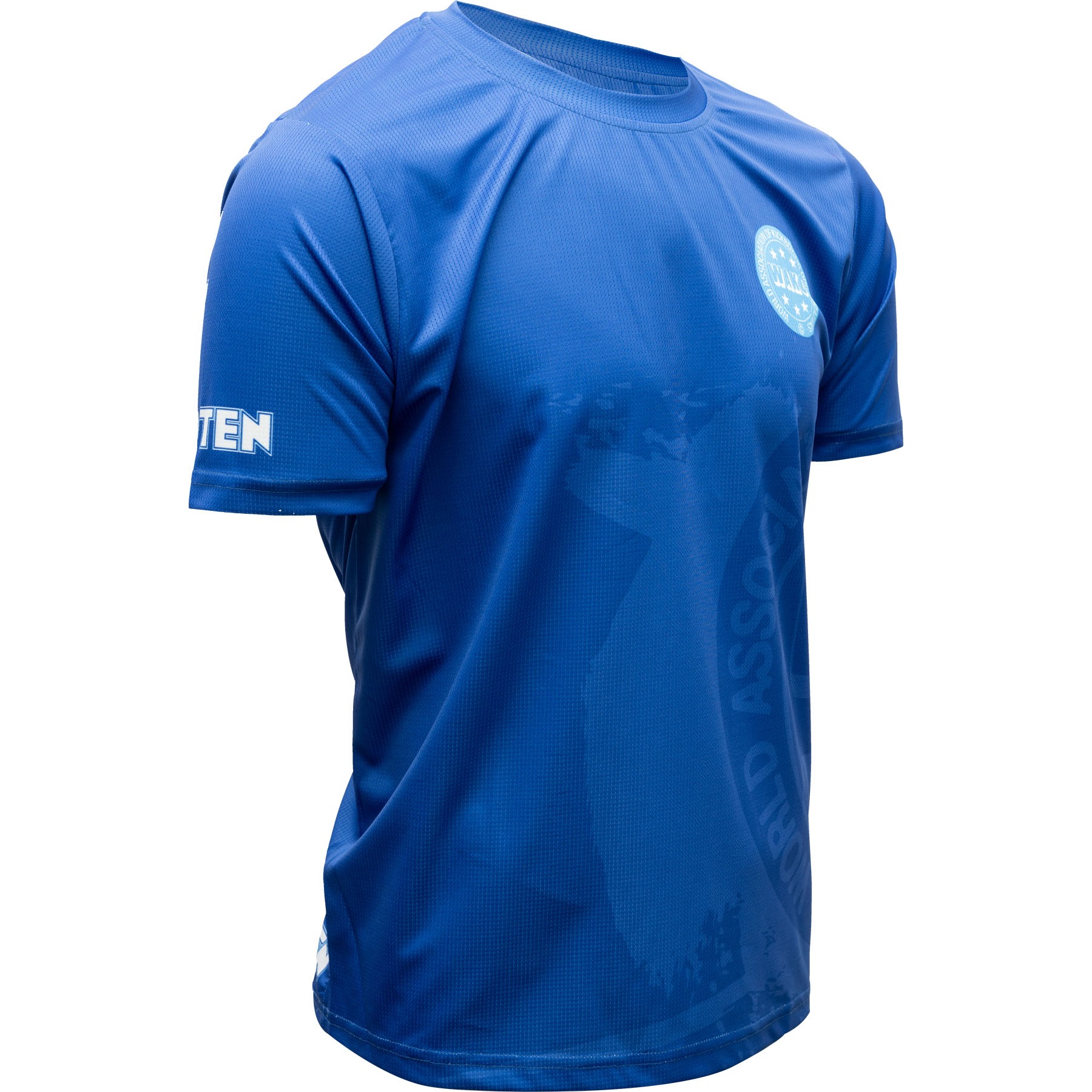 TOP TEN T-shirt - WAKO Shadow - Blauw TOP TEN T-shirt - WAKO Shadow - Blauw