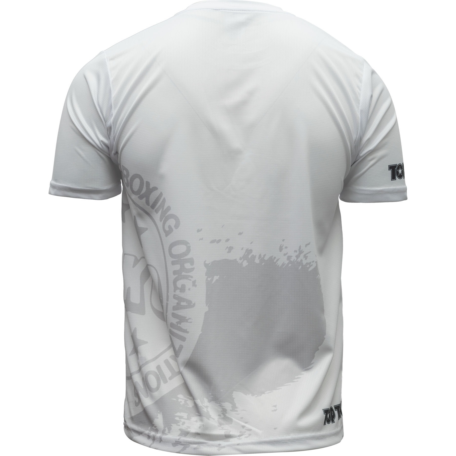 TOP TEN T-shirt - WAKO Shadow - Wit TOP TEN T-shirt - WAKO Shadow - Wit