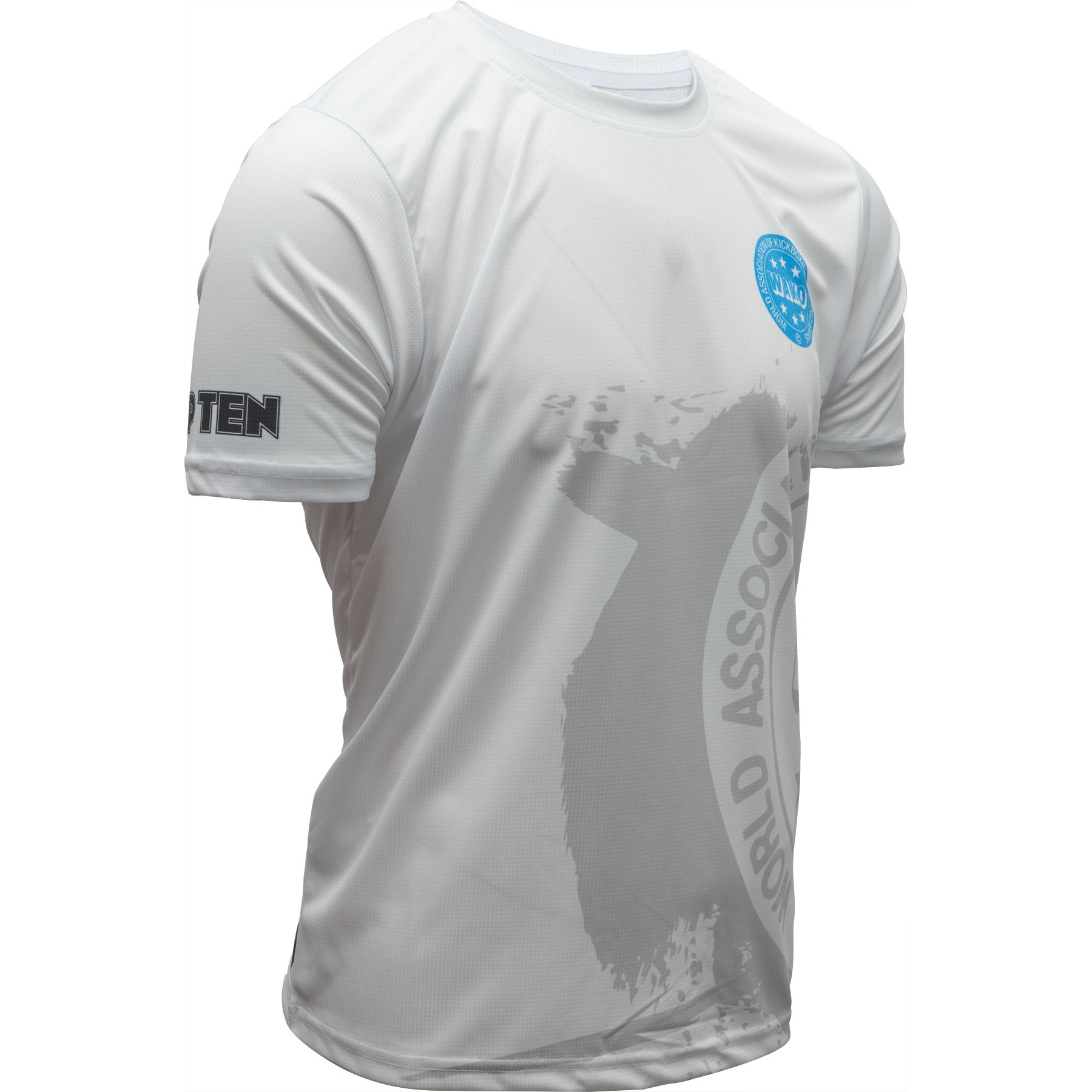 TOP TEN T-shirt - WAKO Shadow - Wit TOP TEN T-shirt - WAKO Shadow - Wit