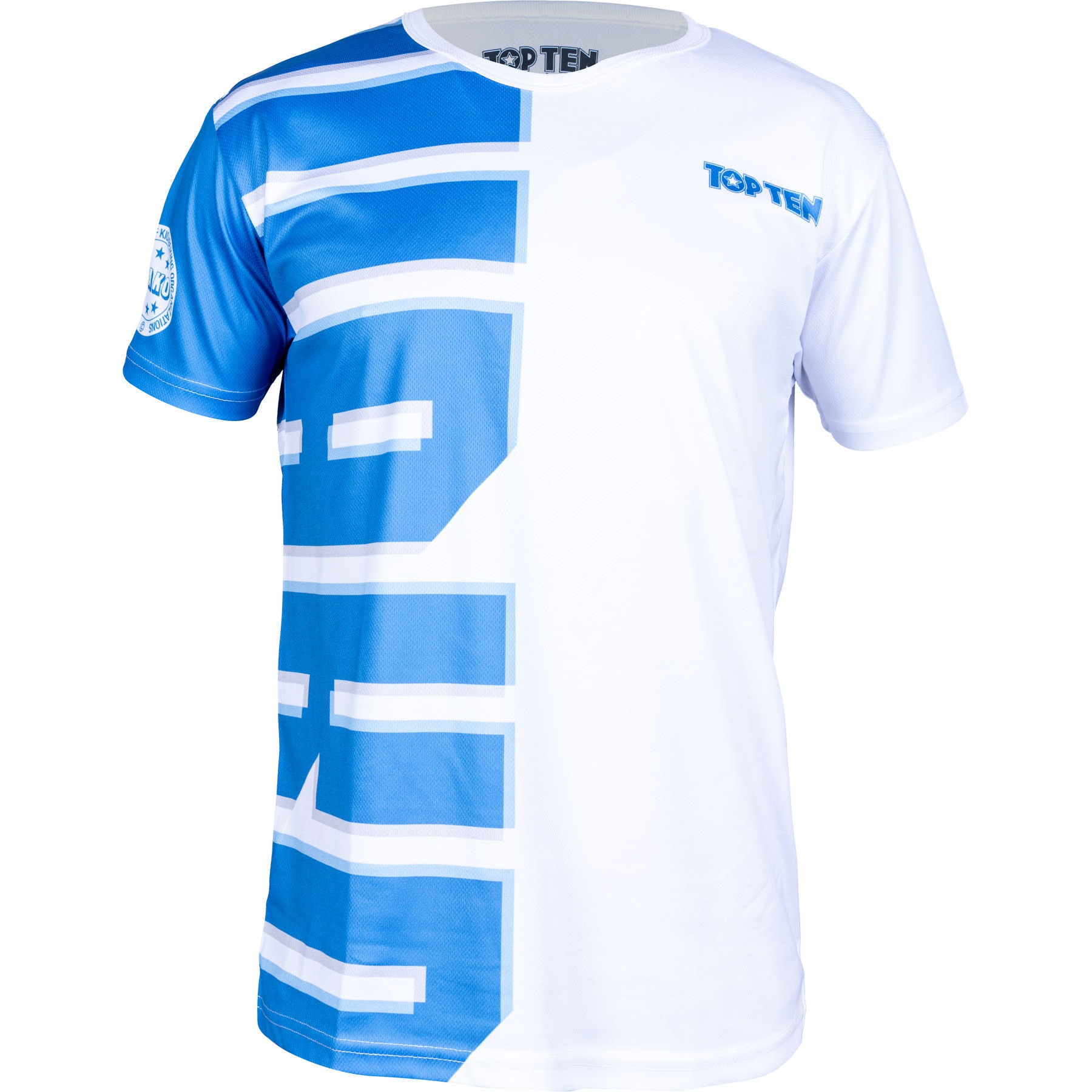 TOP TEN T-shirt - WAKO Pulse - Wit TOP TEN T-shirt - WAKO Pulse - Wit