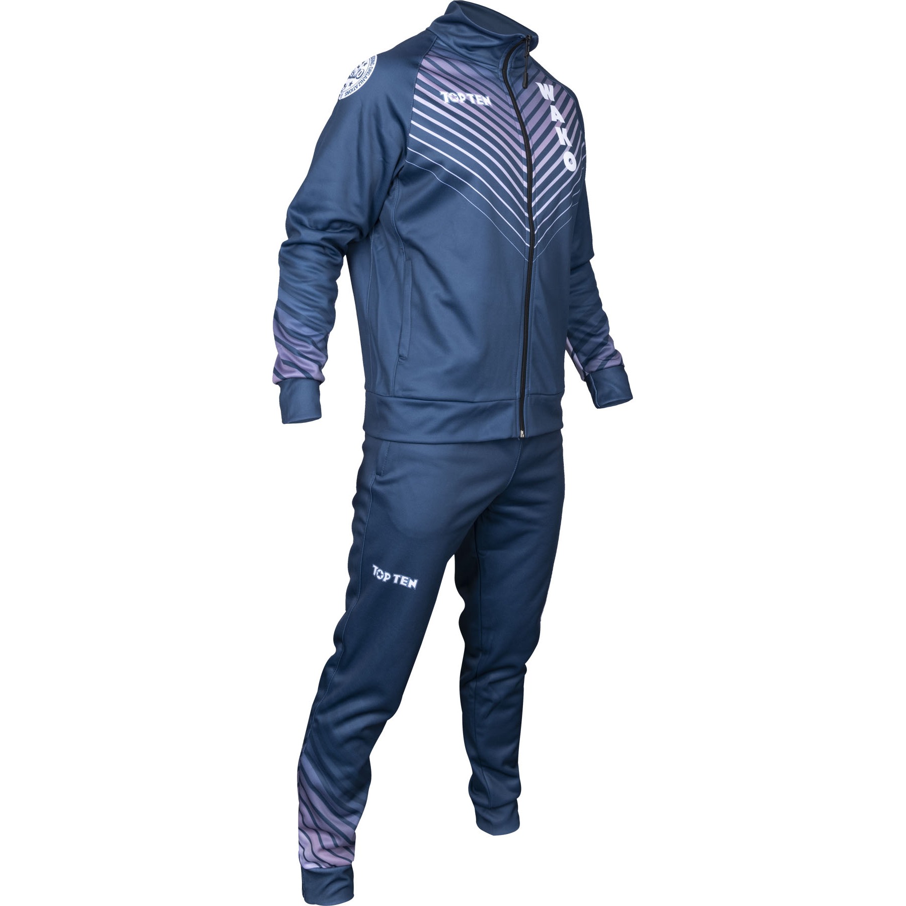 TOP TEN Trainingspak - WAKO Rail - Blauw TOP TEN Trainingspak - WAKO Rail - Blauw