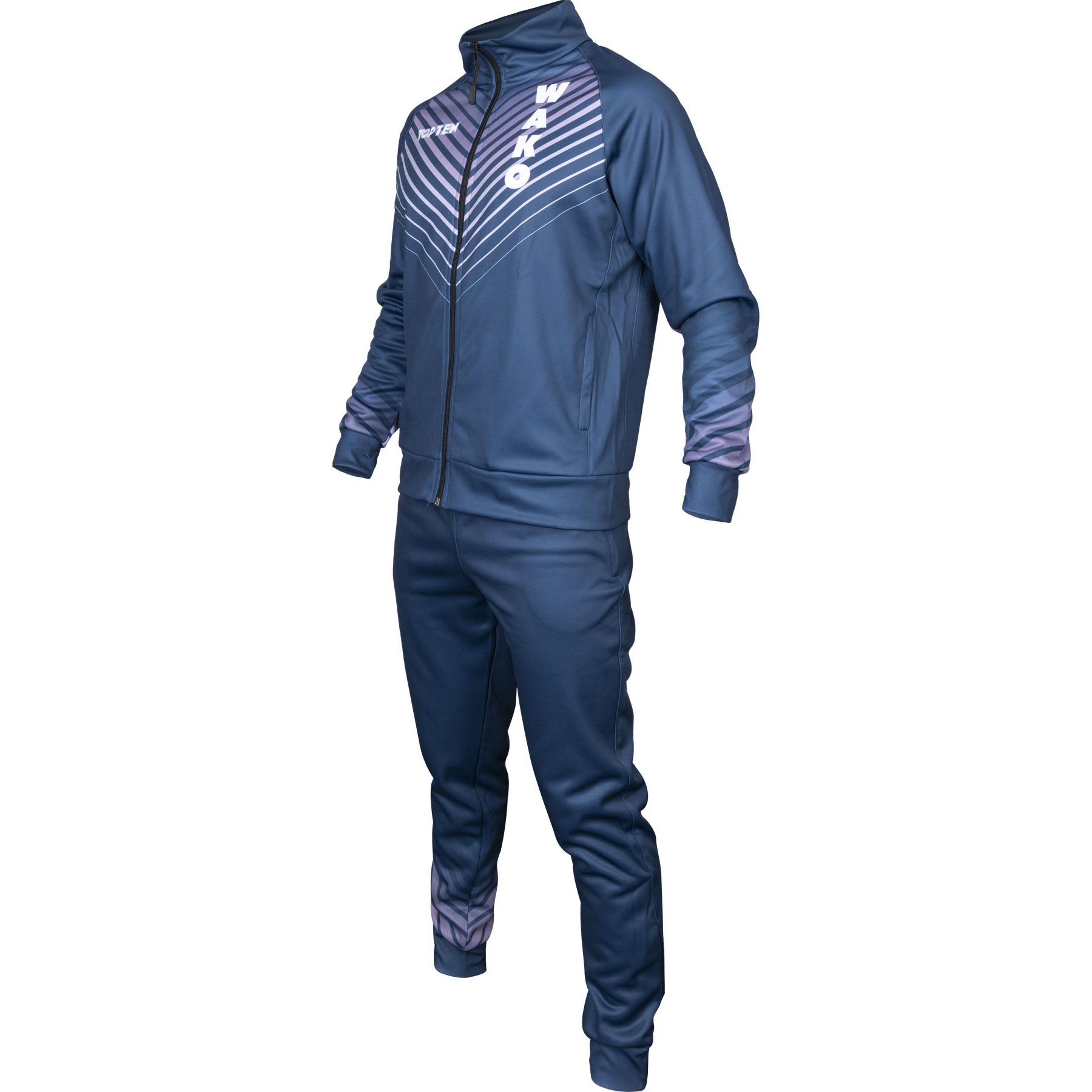 TOP TEN Trainingspak - WAKO Rail - Blauw TOP TEN Trainingspak - WAKO Rail - Blauw