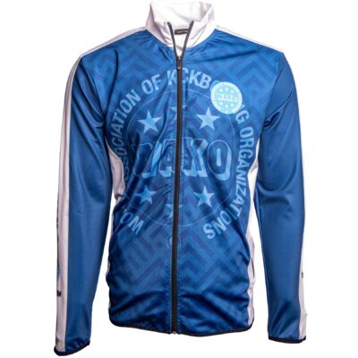 TOP TEN Trainingsjas - WAKO Emotion - Blauw / Wit TOP TEN Trainingsjas - WAKO Emotion - Blauw / Wit