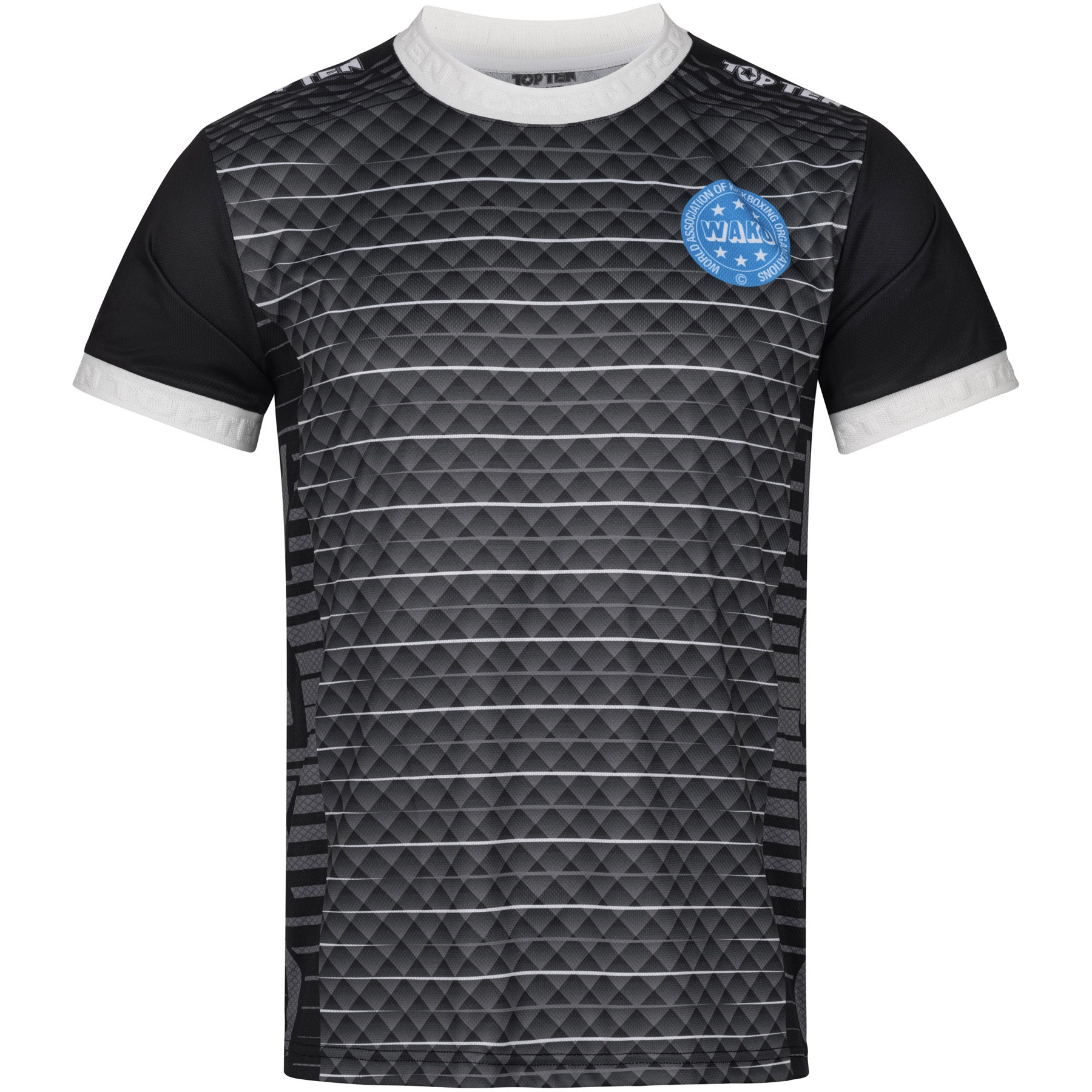 TOP TEN T-shirt - WAKO - Blauw TOP TEN T-shirt - WAKO - Blauw