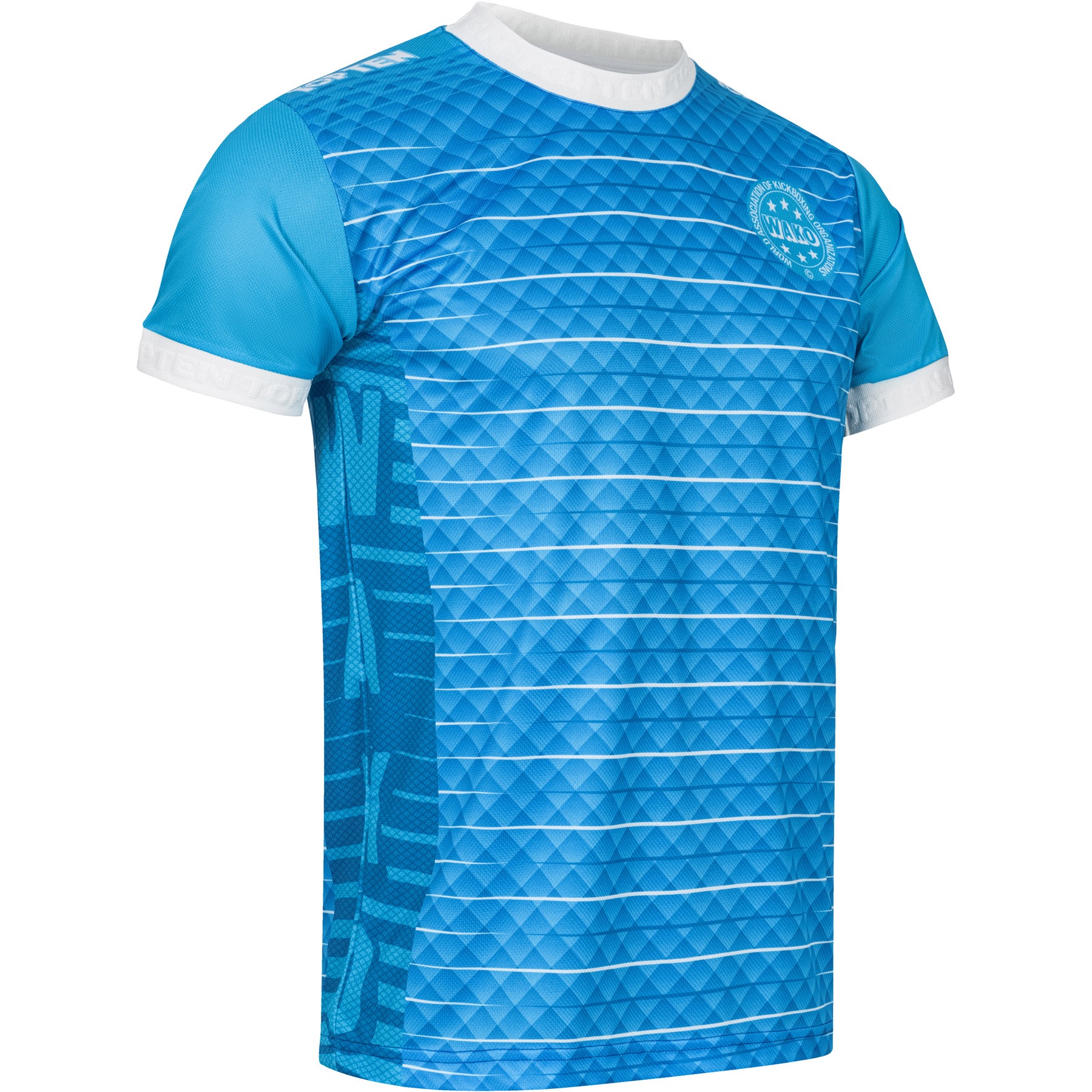 TOP TEN T-shirt - WAKO - Blauw TOP TEN T-shirt - WAKO - Blauw